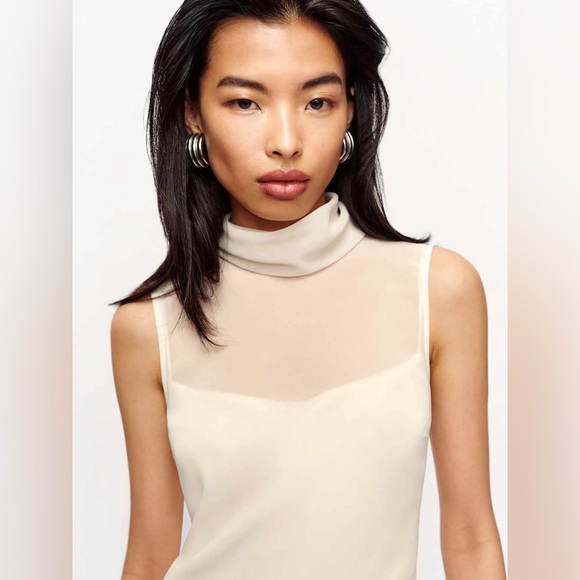 Reformation Greta Dress Alabaster - Picture 4 of 11